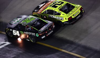 Joe Gibbs' message for grandson Ty after bitter end to dominant Bristol run