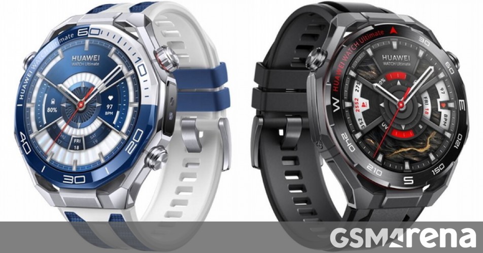Huawei Watch Ultimate 2 design leaks ahead of expected launch