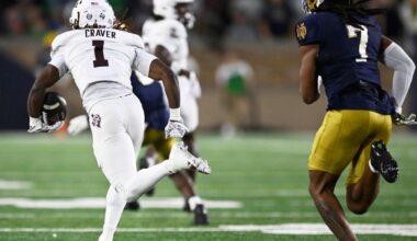 AP Player of the Week: Texas A&M's Mario Craver honored for his career night against Notre Dame