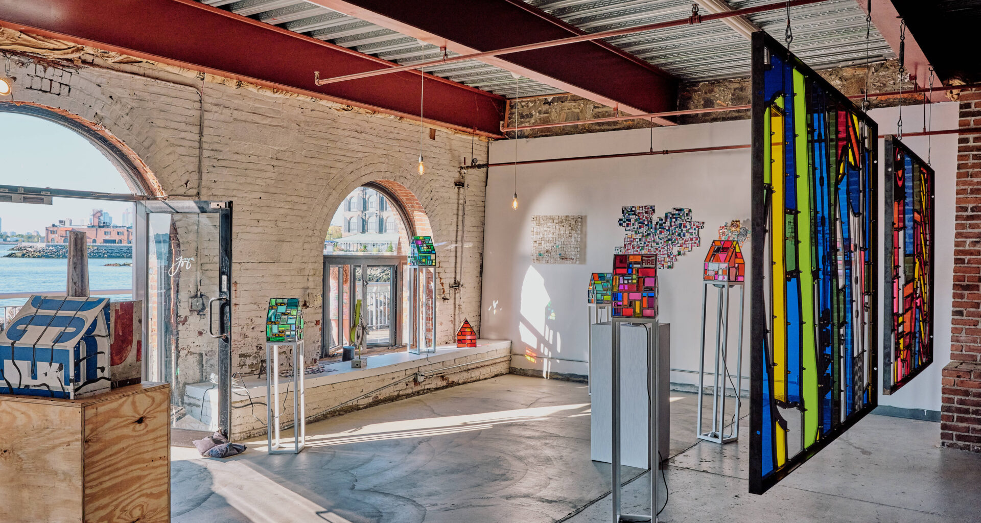 All Access Pass, a beautiful new art installation in Brooklyn, combines smell and sculpture