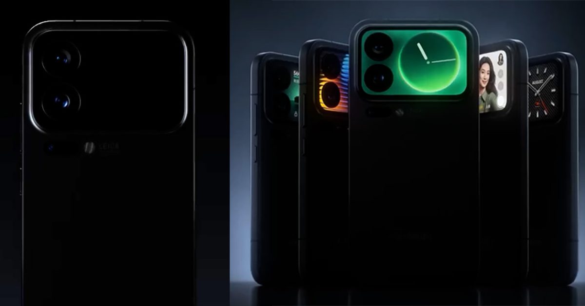 Xiaomi 17 Pro has a display on the back, iPhone-like design