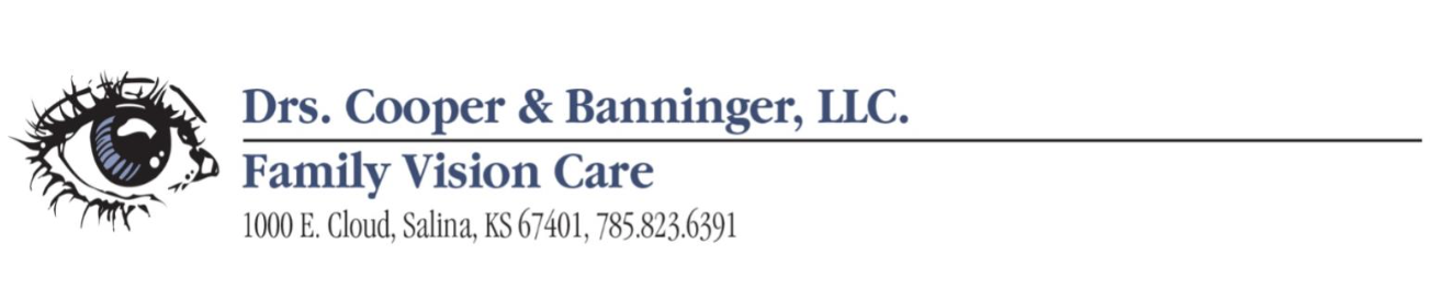 Drs. Cooper & Banninger, LLC. Family Vision Care (1000 E. Cloud), (785) 823-6391