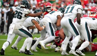 Jordan Mailata on chatter Eagles won because of the tush push - 'Rubbish'