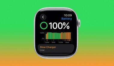 Apple Watch Gets Slow Charger Warnings in watchOS 26