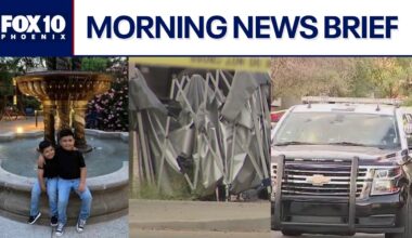 Father of boys killed in crash pleads for seat belt safety; triple stabbing in Mesa l Morning News Brief