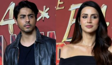 Aryan Khan, rumoured girlfriend Larissa Bonesi twin at The Ba***ds of Bollywood screening, pose separately for paparazzi