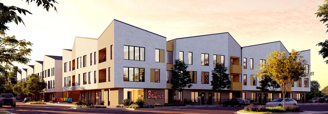 P&Z narrowly backs revised, larger plan for Balfour Lofts in downtown Arlington