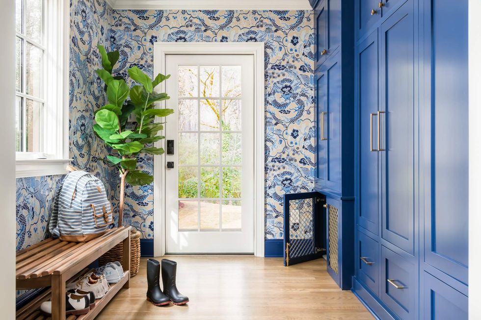 Houzz Fall 2025 design trends, bold wallpaper