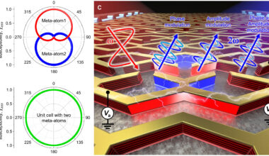 Nanoscale optical device enables independent control of light intensity and phase using electricity