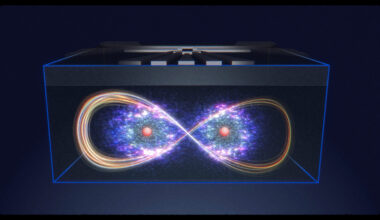 Quantum computing engineers get atoms chatting long distance