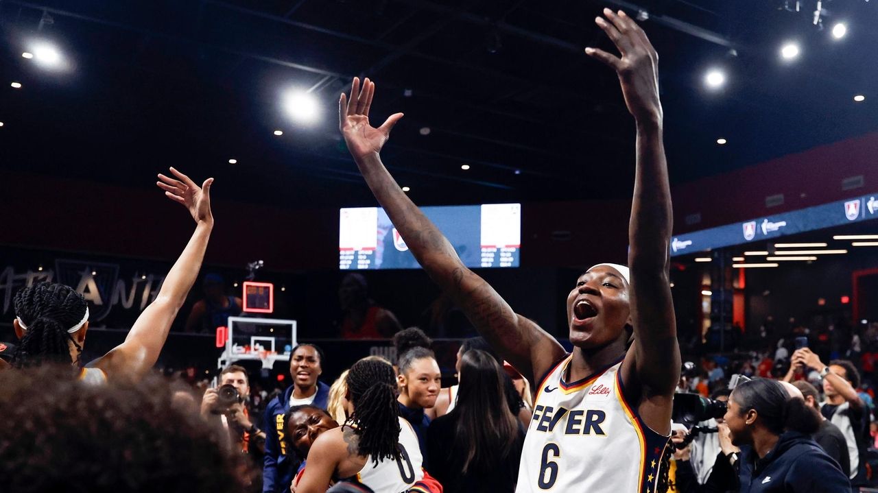 Boston has go-ahead basket with 7.4 seconds left as Fever beat Dream 87-85 to reach WNBA semifinals
