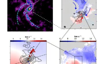Scientists reveal process of gas accretion in massive star formation