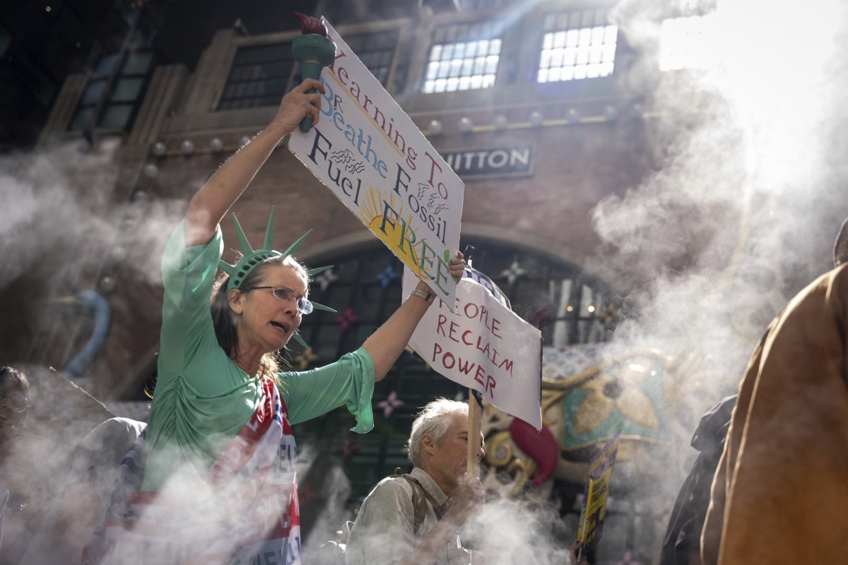 NYC climate protest