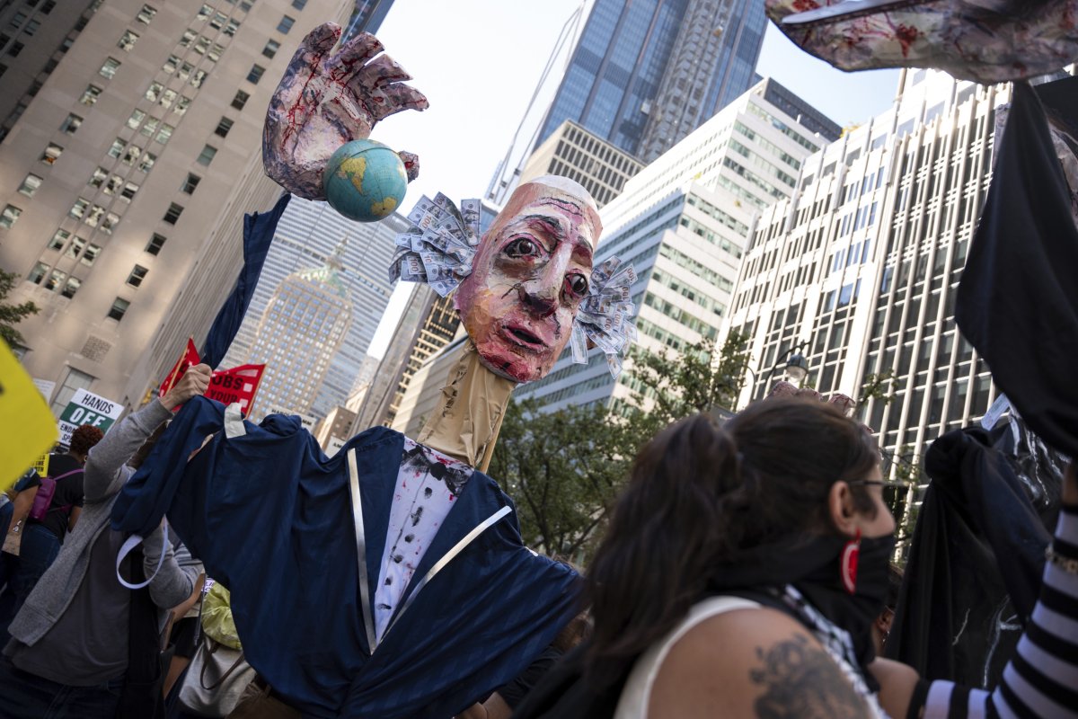 NYC climate protest