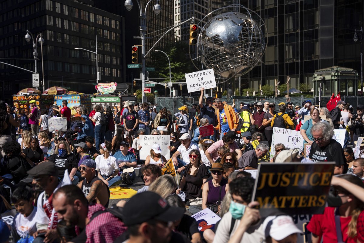 NYC climate protest