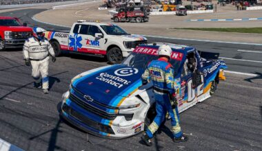 Jayson Alexander emotional after awkward NASCAR Truck…