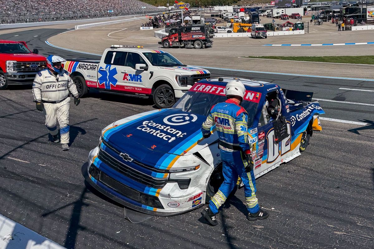 Jayson Alexander emotional after awkward NASCAR Truck…