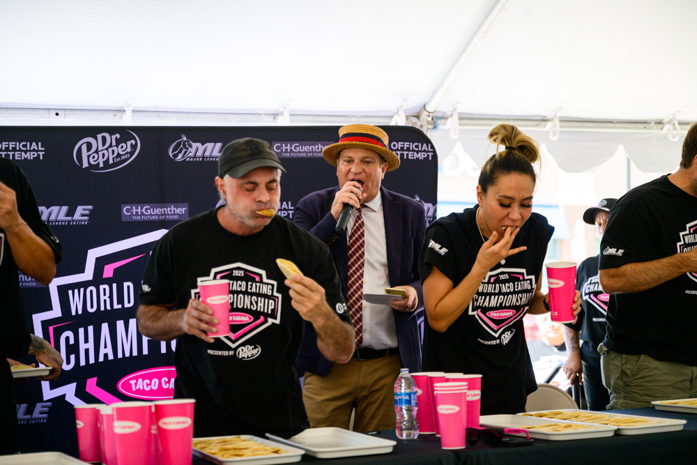 Everything we saw at Taco Cabana's World Taco Eating Championship in San Antonio