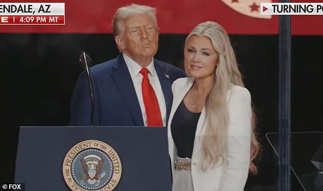 Erika Kirk Donald Trump