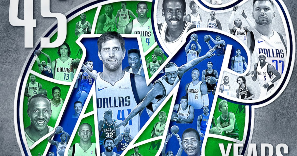 See our full ranking of the top 45 Dallas Mavericks in franchise history