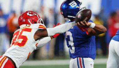 New York Giants And Russell Wilson, In Week 3, Regress In Most Areas