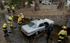Police investigating a crash at Hectorville