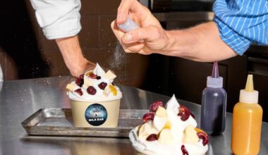 Chef Grant Achatz and Milk Bar collab on a limited-edition sundae