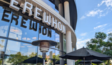 Culver City, California - September 07, 2024: Exterior of the Erewhon grocery store on Culver Boulevard.