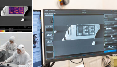 Scientists use electrons to pattern light sources and wiring directly onto crystals