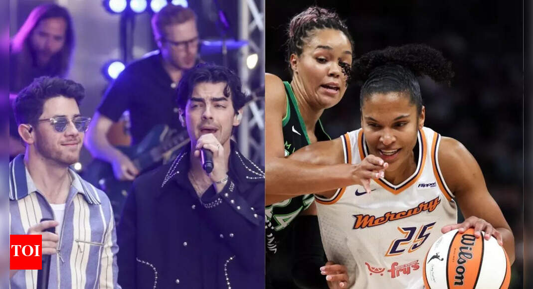 Boy Band vs WNBA - Phoenix Mercury fans troll Jonas Brothers after they reschedule tour dates due to game against Minnesota Lynx | NBA News