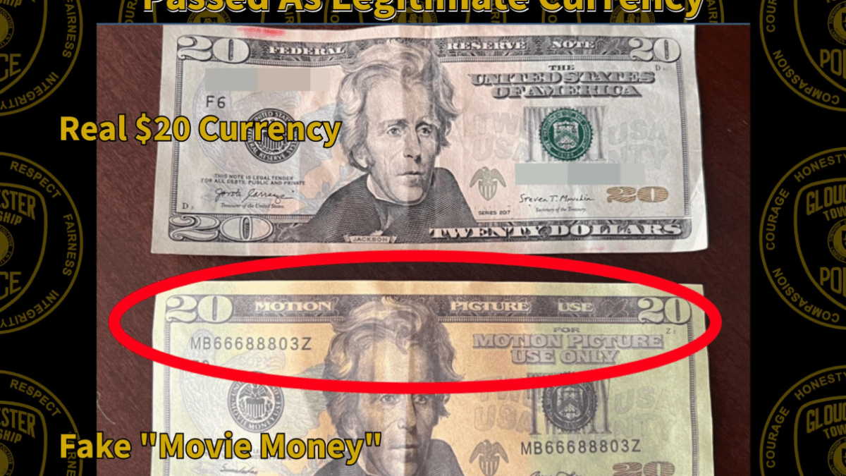 NJ police warn retailers of fake ‘movie’ money scam – NBC New York