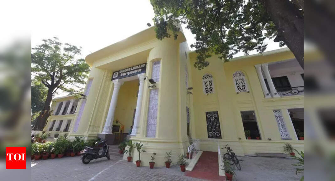 100 years on, Tagore Library rediscovers one of its 1st books | Lucknow News