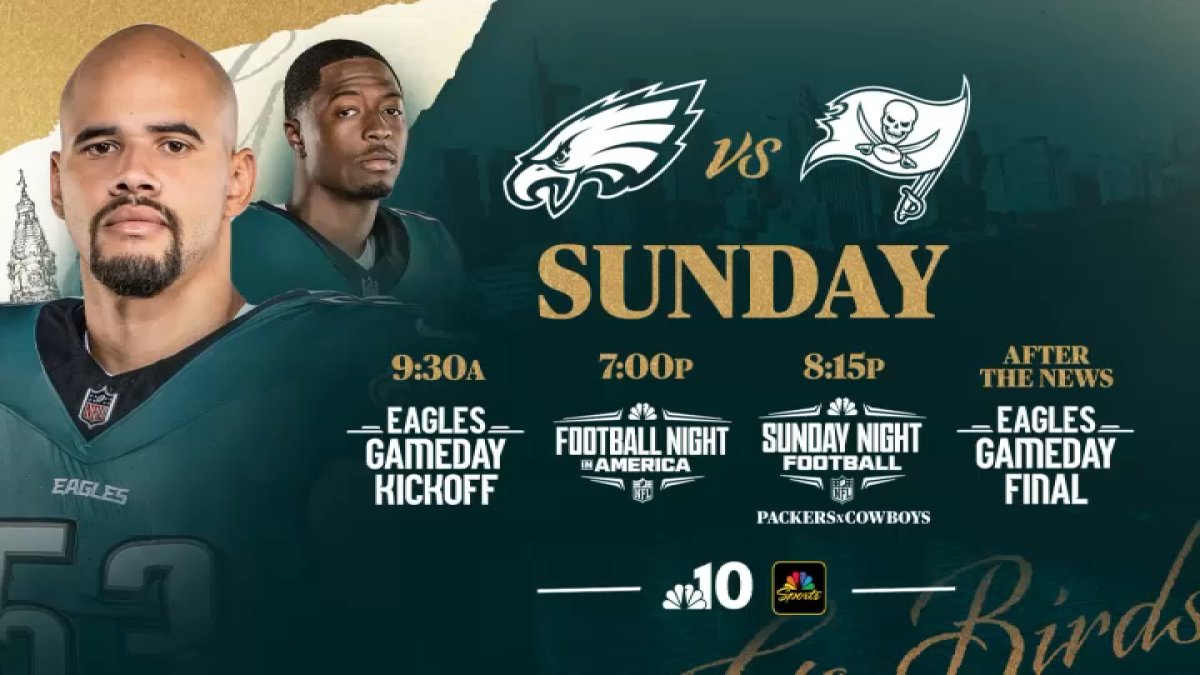 How to watch pregame, postgame coverage – NBC10 Philadelphia