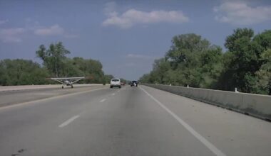 Plane makes emergency landing on Dallas roadway
