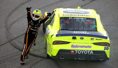 Brandon Jones takes a comfortable Kansas NASCAR Xfinity win