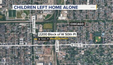 Chicago Police Department investigating after 4 young children left home alone in 2200-block of West 50th Place