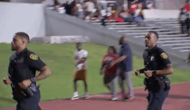 Disturbance at high school football game in SE Houston sends people running from stands