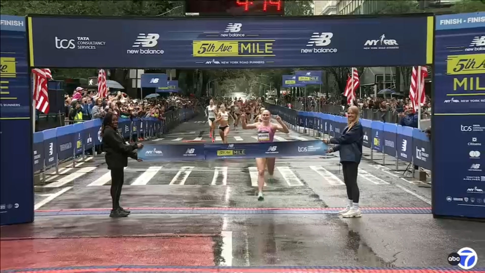 New Balance 5th Avenue Mile: Americans Gracie Morris, Yared Nuguse win professional races; thousands of runners compete