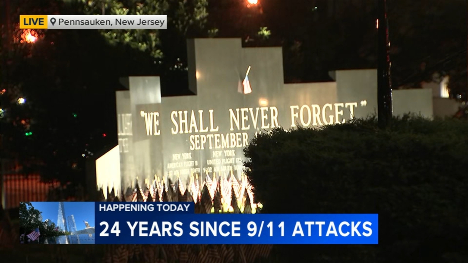 9/11 ceremonies in Philadelphia region mark 24th anniversary of terror attacks