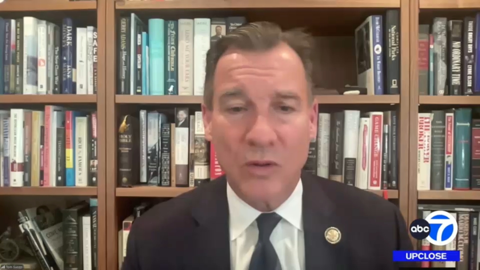 Up Close with Bill Ritter: Congressman Tom Suozzi discusses Charlie Kirk's assassination; latest polls in NYC mayoral race
