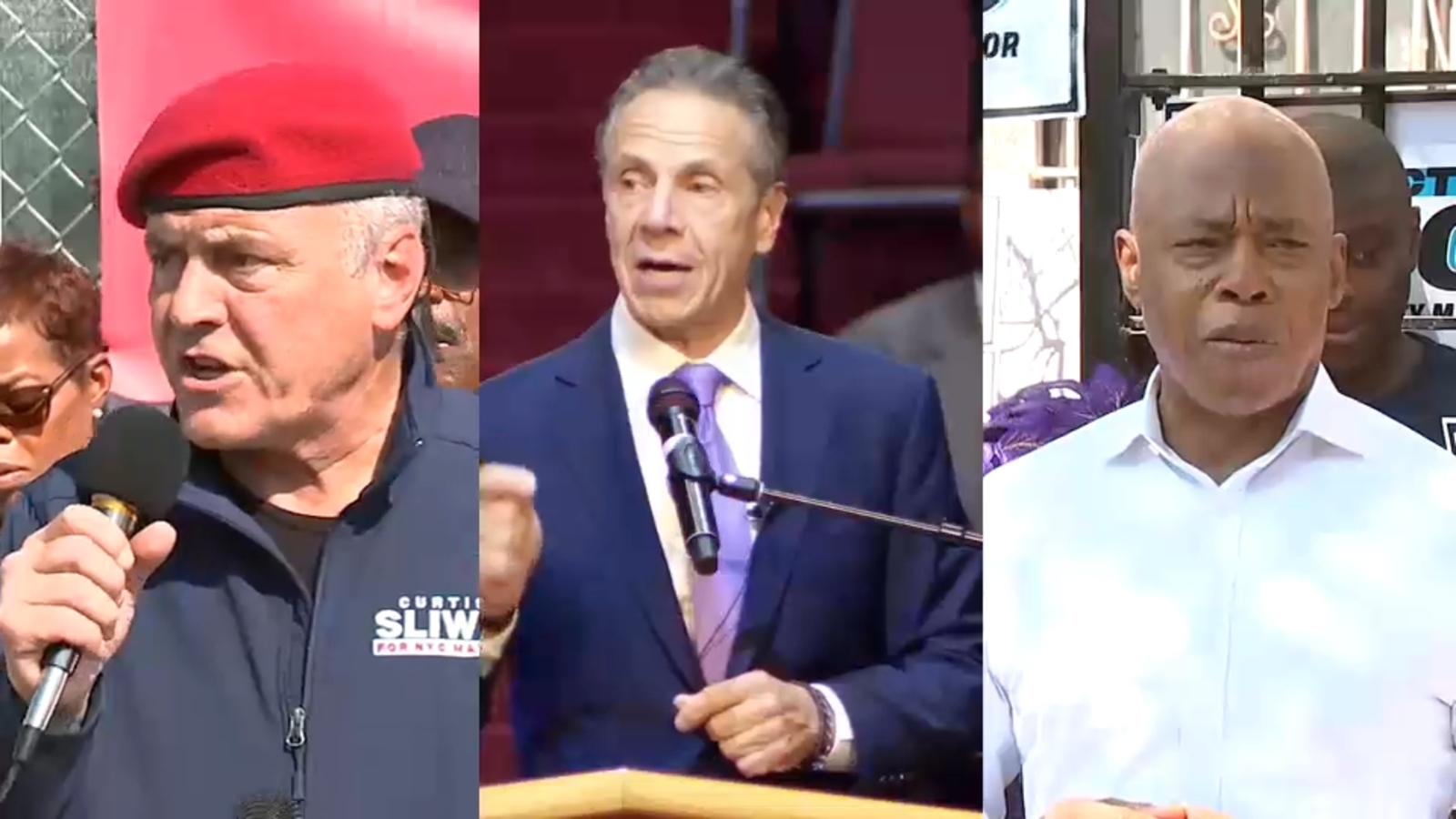 NYC mayoral candidates try to win over voters with weekend events