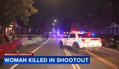Woman killed during shootout while on front porch in Philadelphia's Strawberry Mansion section