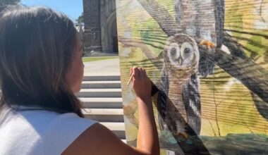 Teen artist Sarah Wall begins Duke journey, blends creativity with purpose
