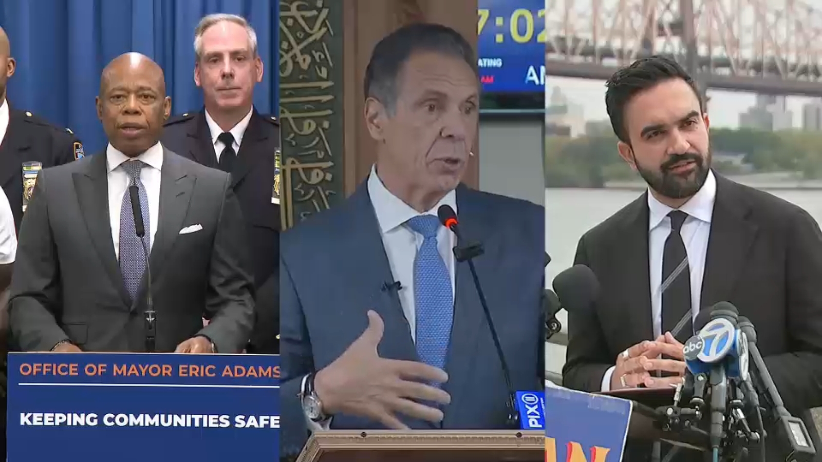 NYC mayoral race: Zohran Mamdani, Andrew Cuomo, Mayor Adams court Jewish voters on Rosh Hashanah