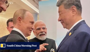 Xi, Putin and Modi are grinning and smiling, but at whom?