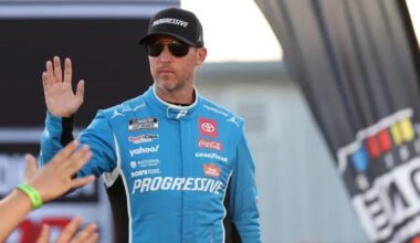 Denny Hamlin sounds off on concerning NASCAR TV ratings, impact of current deal - NewsBreak: Local News & Alerts