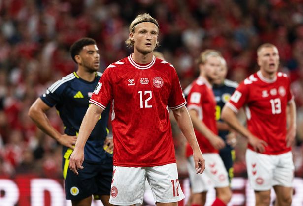 Denmark's Kasper Dolberg