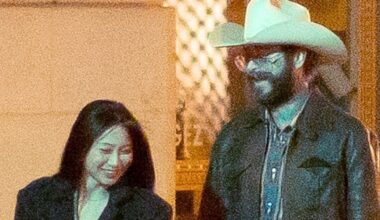 Post Malone and Mystery Woman Laugh, Smile While Walking Around Paris