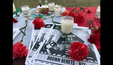 ‘Don't be afraid:' Vigil held in Fort Worth for victims of shooting at ICE facility