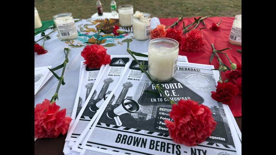 ‘Don't be afraid:' Vigil held in Fort Worth for victims of shooting at ICE facility